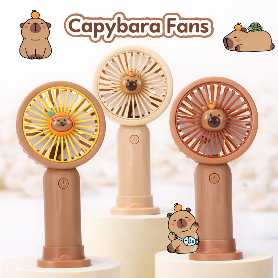 MINI VENTILADOR PORTABLE CAPYBARA SM872A
