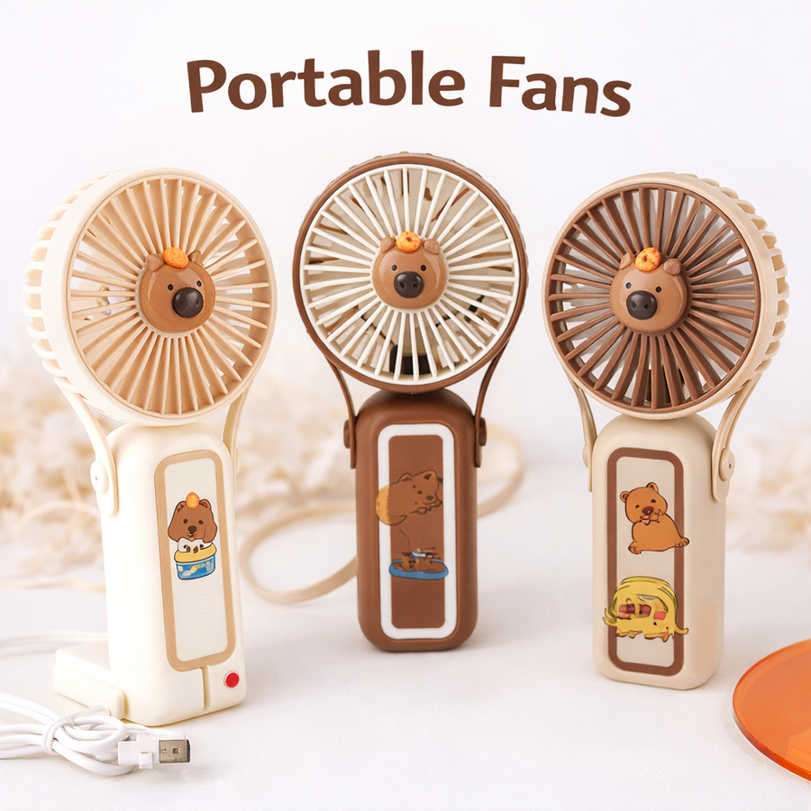 VENTILADOR MINI CAPYBARA DD 8107