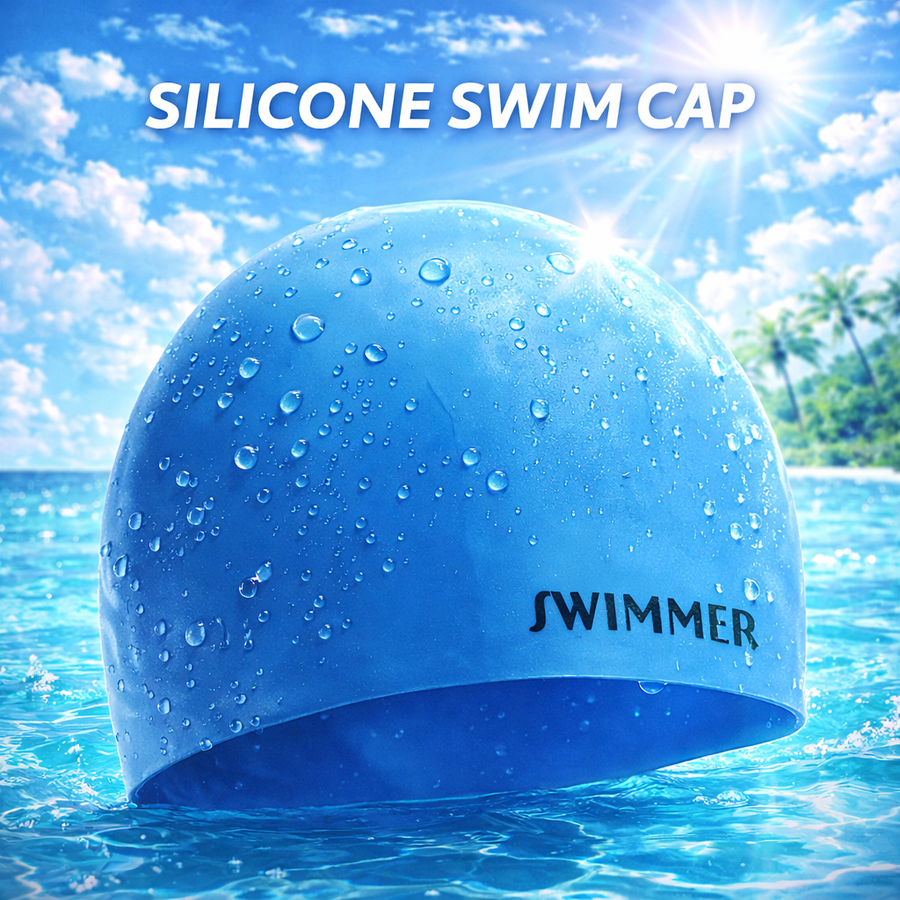 GORRO DE NATACION DE SILICONA SWINMER 8080