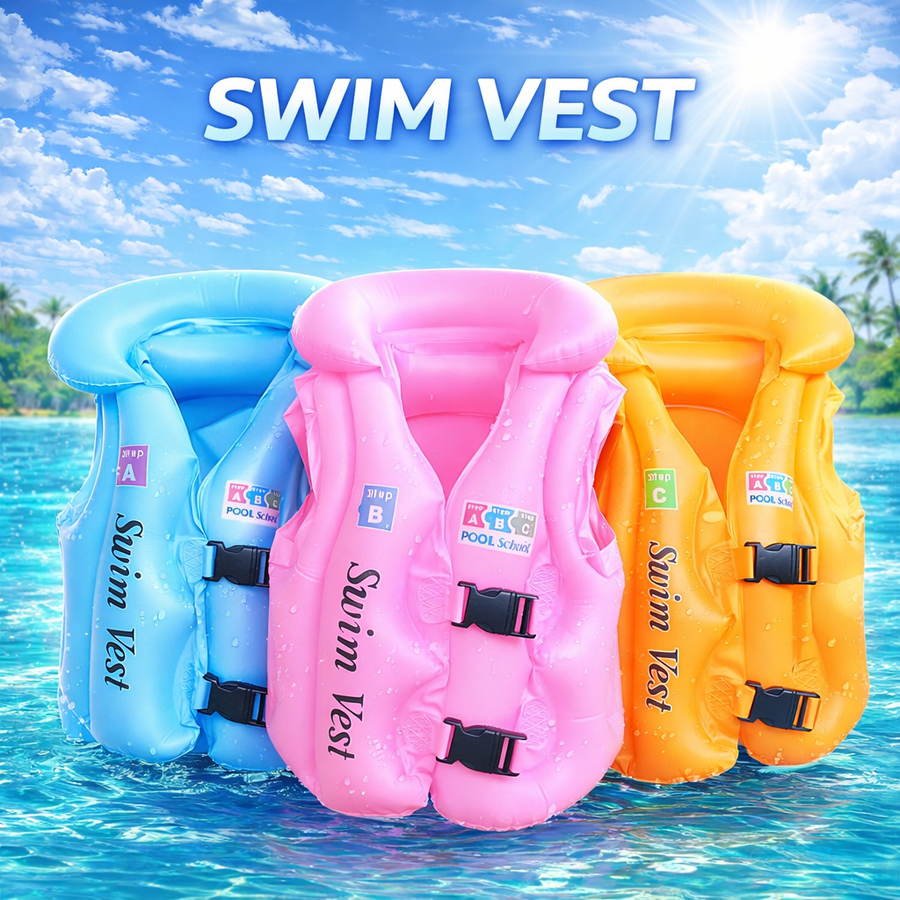 CHALECO INFLABLE INFANTIL LIFE JACKET HY15024