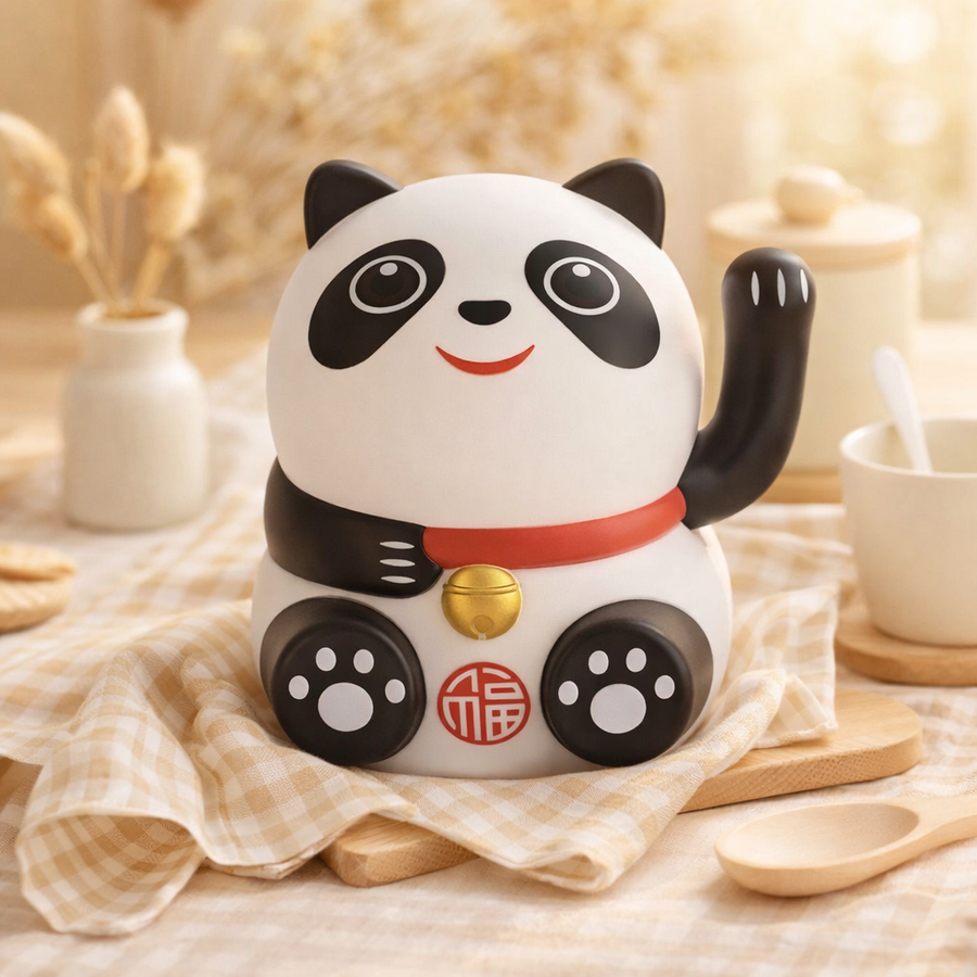 3.5" PANDA GORDITO DE LA SUERTE SOLAR MLY23139