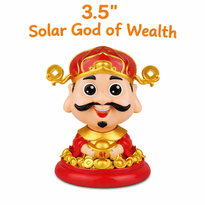 DIOS CHINO DE LA FORTUNA SOLAR 3.5" MLY23152
