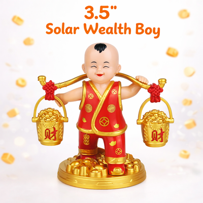 NINO DE LA FORTUNA SOLAR DECORATIVO MLY23128
