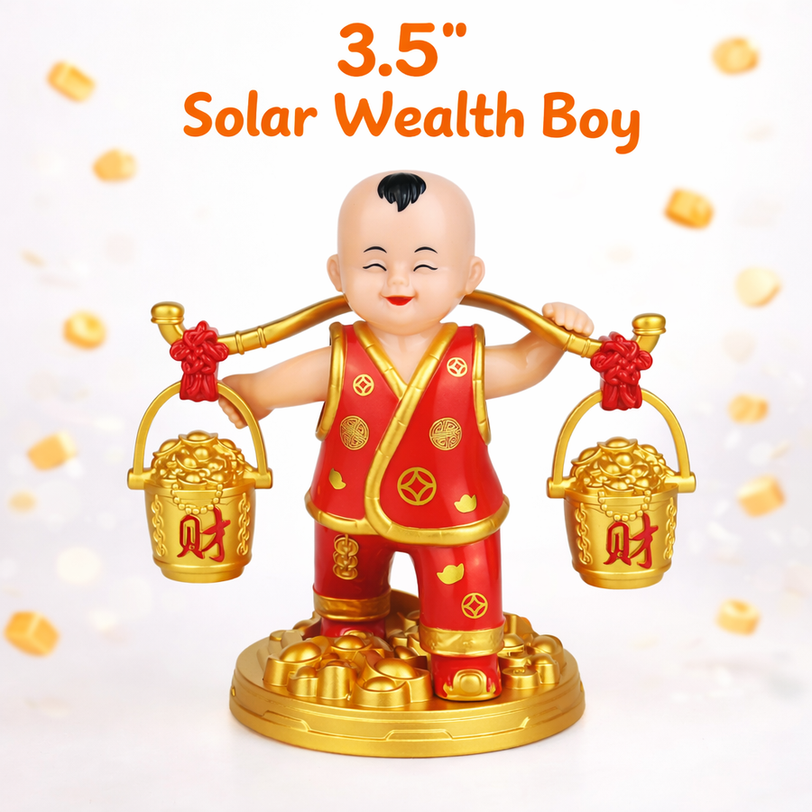 NINO DE LA FORTUNA SOLAR DECORATIVO MLY23128