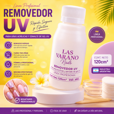 REMOVEDOR UV LAS VARANO 120ML R120