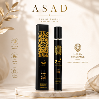 PERFUME ASAD NEGRO 35ML 3524-A1