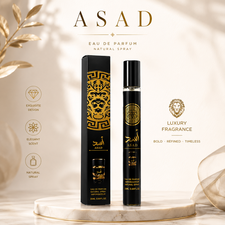 PERFUME ASAD NEGRO 35ML 3524-A1