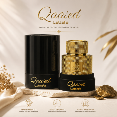 PERFUME QAAED LATTAFA NEGRO 100ML KC631