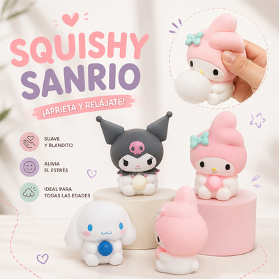 KUROMI EXPLOTA-BURBUJAS ANTIESTRES SQH-002 SQUEEZE