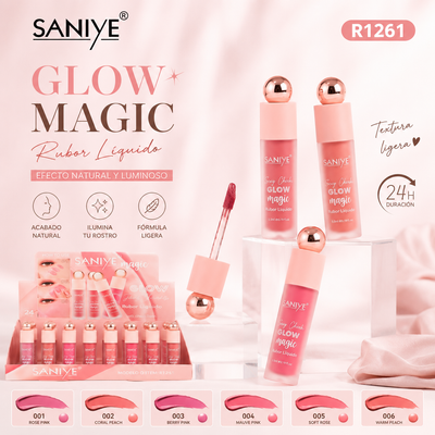 OFERTA SANIYE GLOW MAGIC RUBOR LIQUIDO R1261