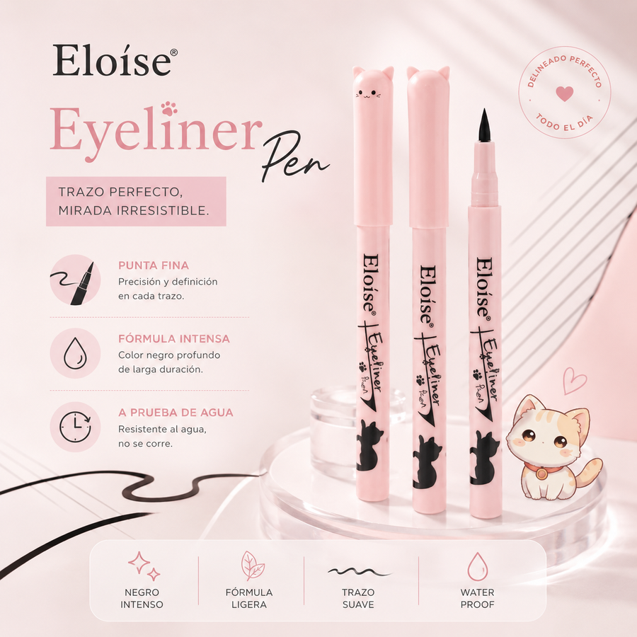 DELINEADOR PEN GATO EL1089 ELOISE