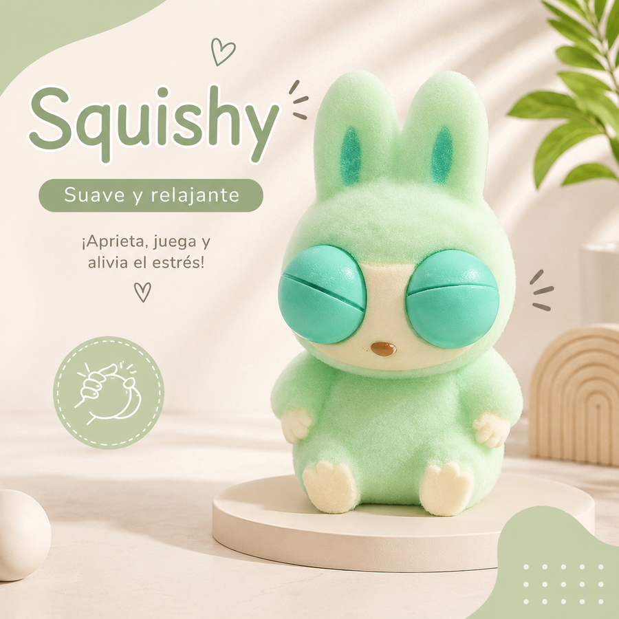 ANIMAL POPPING EYES LABUBU 2799-07 SQUEEZE