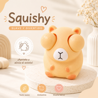 ANIMAL POPPING EYES SQUEEZE CAPYBARA 2799-05
