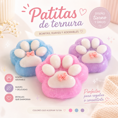 SQUEEZE PATITA DE GATO GRANDE NLS-001