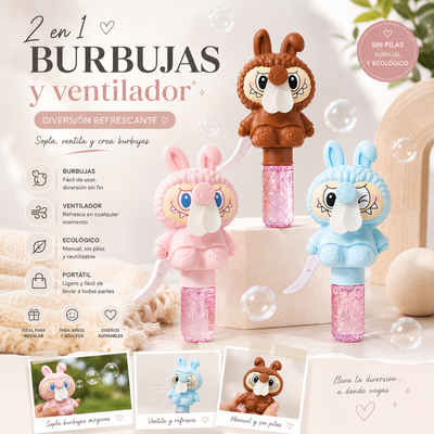 FAN BUBBLES 2IN1 LABUBU 24086