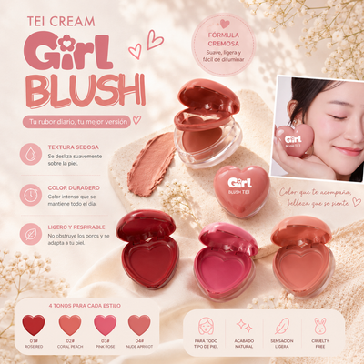 RUBOR EN GEL TEI GIRL BLUSH TEI8190