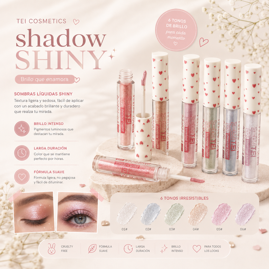 SOMBRA CON BRILLO TEI SHADOW SHINY TEI8127