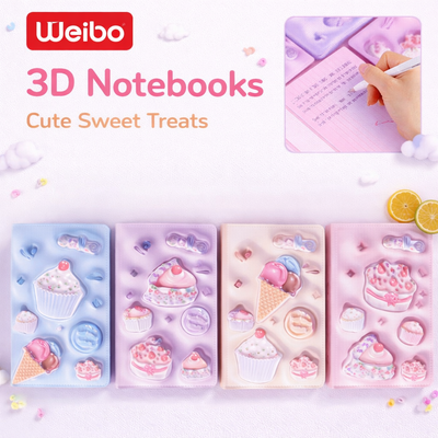 CUADERNO RELIEVE 3D MODELO PASTEL WB-95561-10