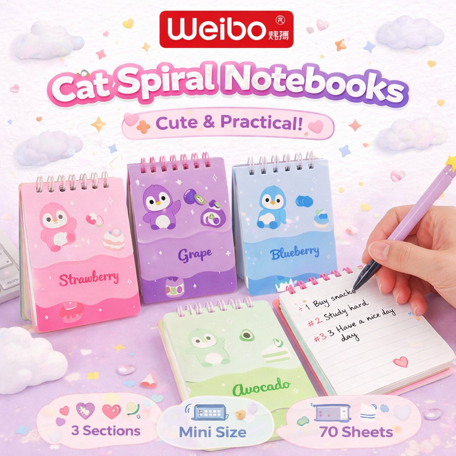 MINI CUADERNO PINGUINO WB-95256