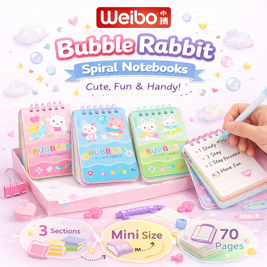 MINI CUADERNO ESPIRAL DISENO CARTOON WB-95250