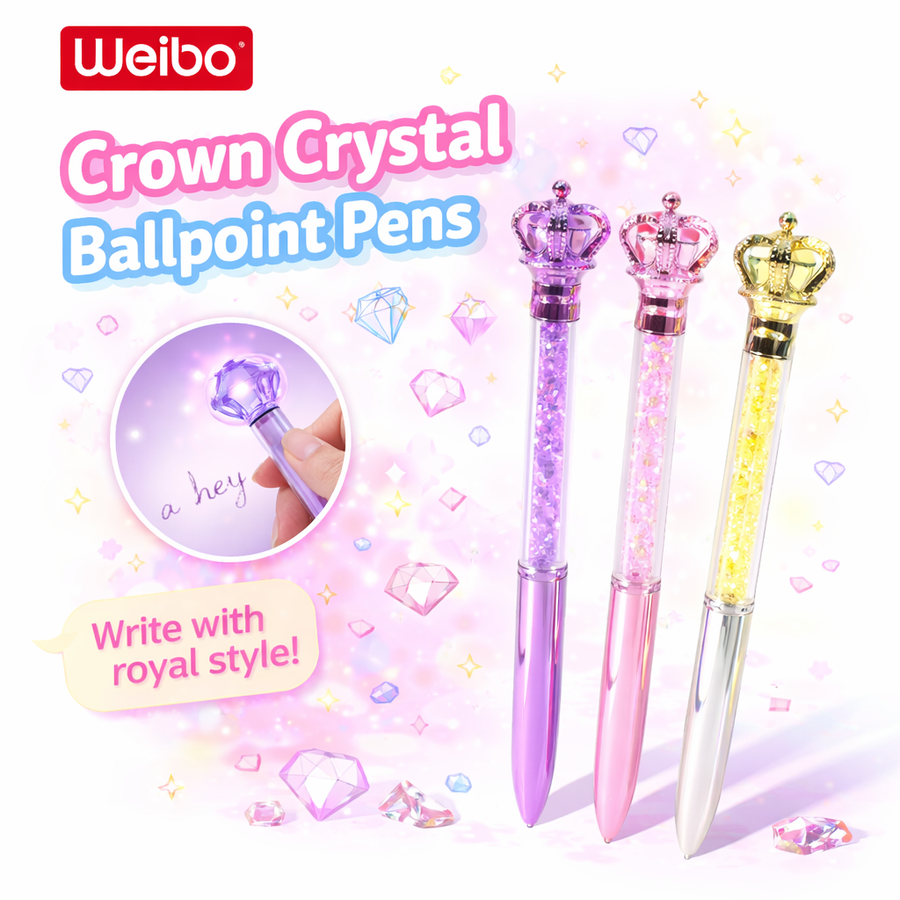 LAPICERA CRISTAL DISENO DIAMANTES WB-55677