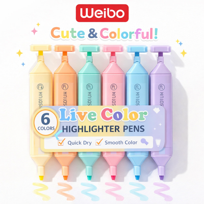 WEIBO LIVE COLOR MARKER 6 COLOR WB-941-6