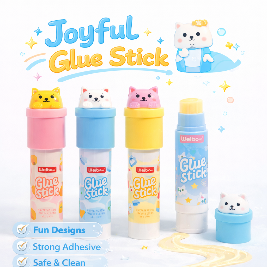 PEGAMENTO SOLIDO DISENO GATITO WB-6108