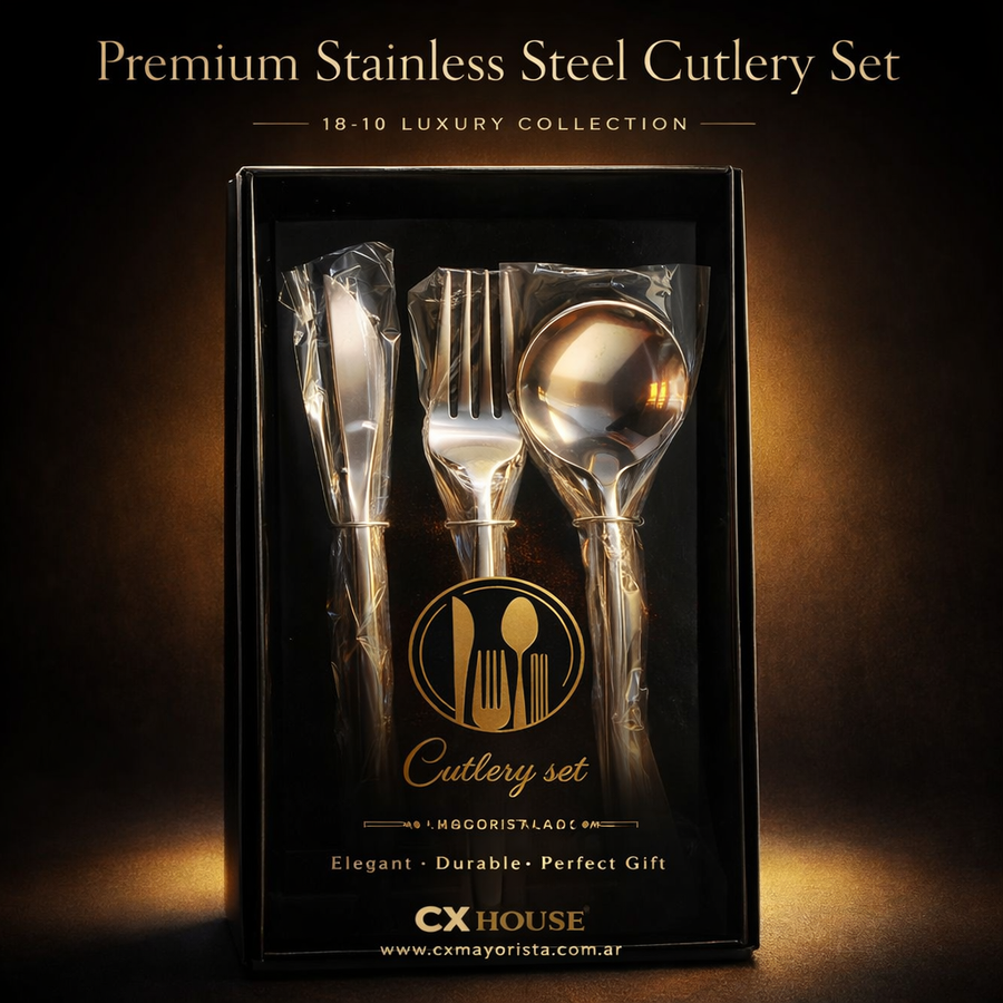 CUTLERY SET PLATEADO KCN11