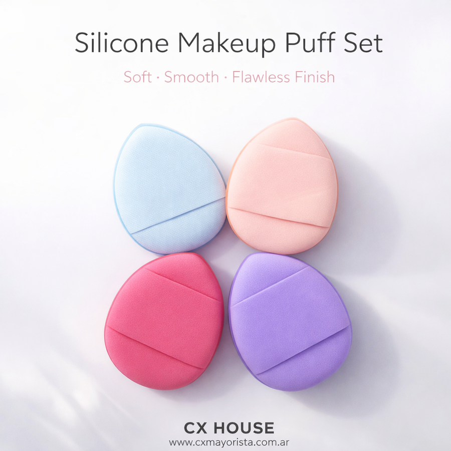 MINI ESPONJA DE MAQUILLAJE 4PCS CX-058