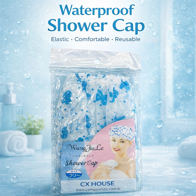 WANGJIALE SHOWER LAP GORRO DE DUCHA 5707-26