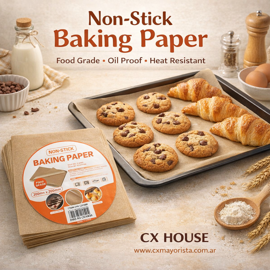 NON-STICK BAKING PAPER 200*200MM GK069