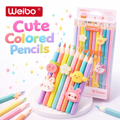LAPICES DE COLORES X12 SWEET TIME WB-9053