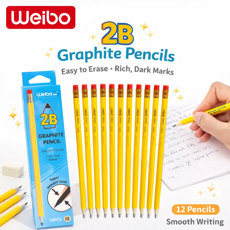 LAPIZ 2B X12 UNIDADES WB-9575