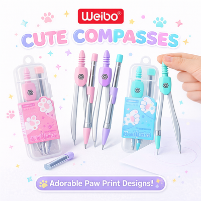 COMPAS ESCOLAR PATA DE GATO WB-2635