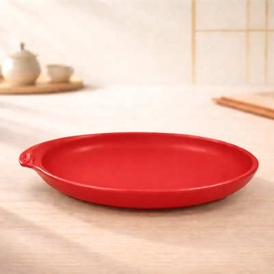 100% MELAMINA PLATO DE FORMA IRREGULAR  7.4" 28124