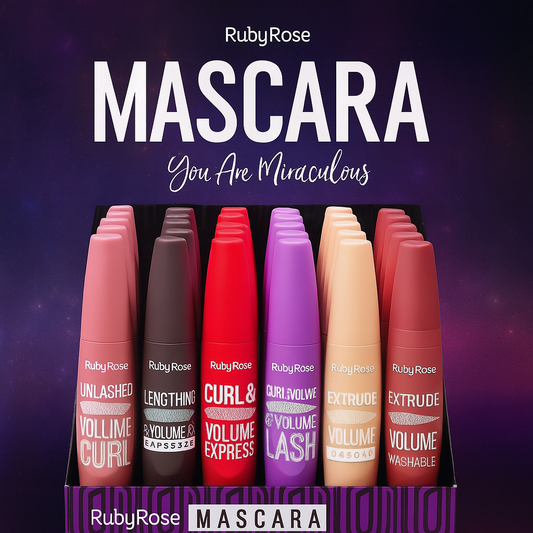 RIMEL MASCARA DE PESTANAS RUBYROSE HB-8308