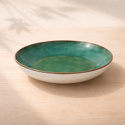 100% MELAMINA BOWL DEPARTAMENTO ESMALTADO VERDE 25.3CM 37078