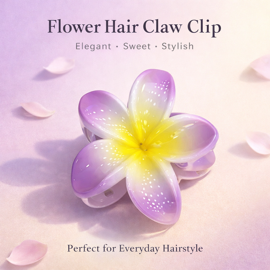 BROCHE FLOR HAWAINA 8CM 3631-14