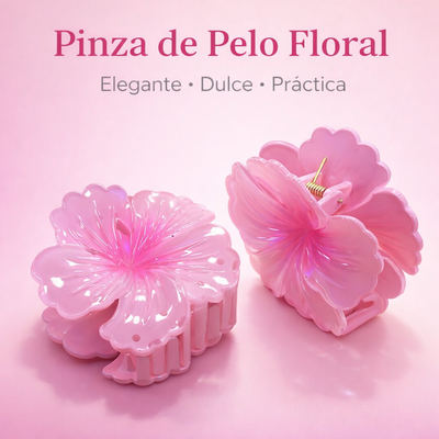 BROCHE FLOR HAWAINA 8CM 3631-2