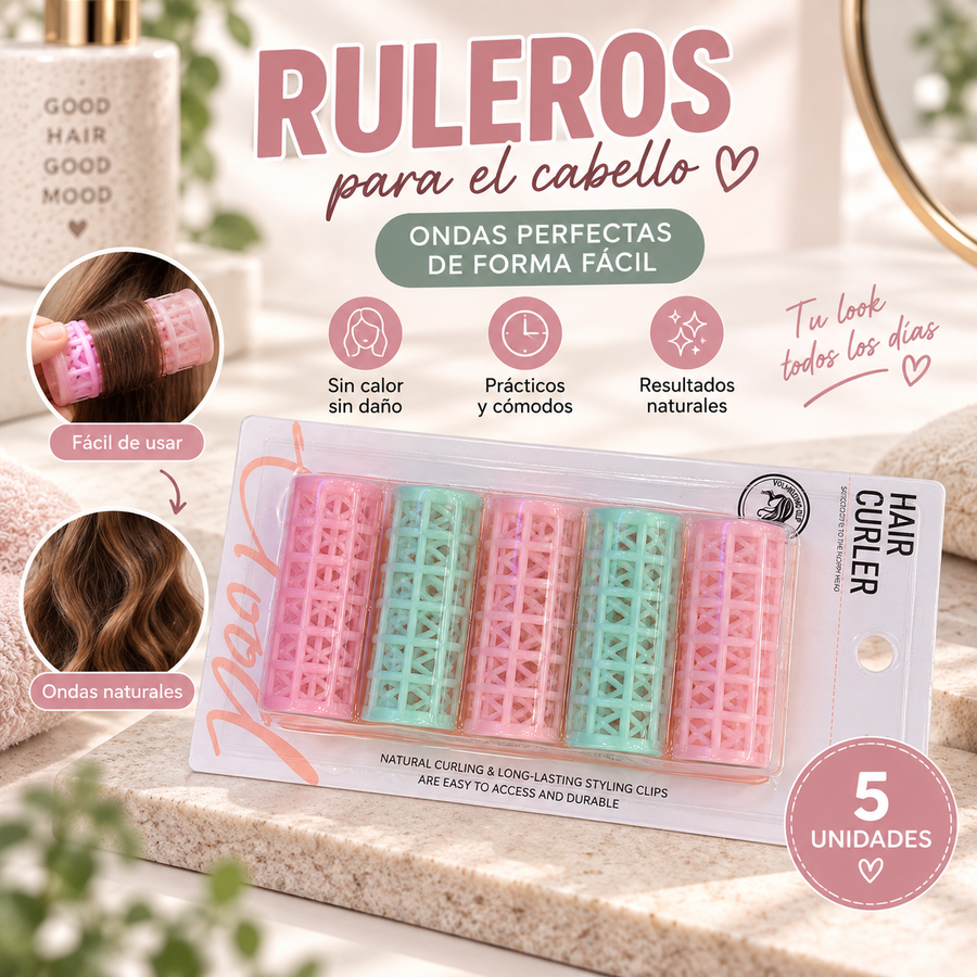 HAIR CURLER RODILLO DE PELO X4 5707-12