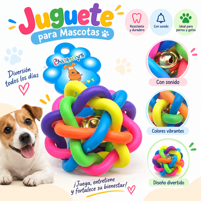 PELOTA ENTRELAZADA PARA MASCOTA AF-1000124