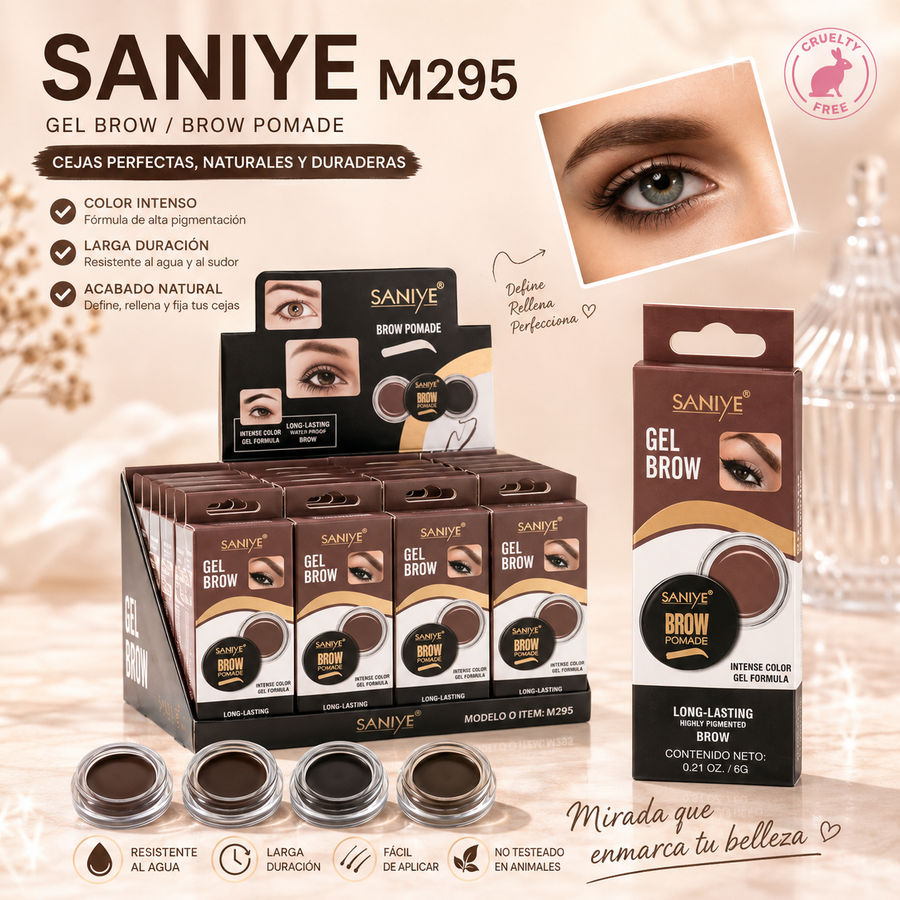OFERTA SANIYE GEL BROW POMADE M295