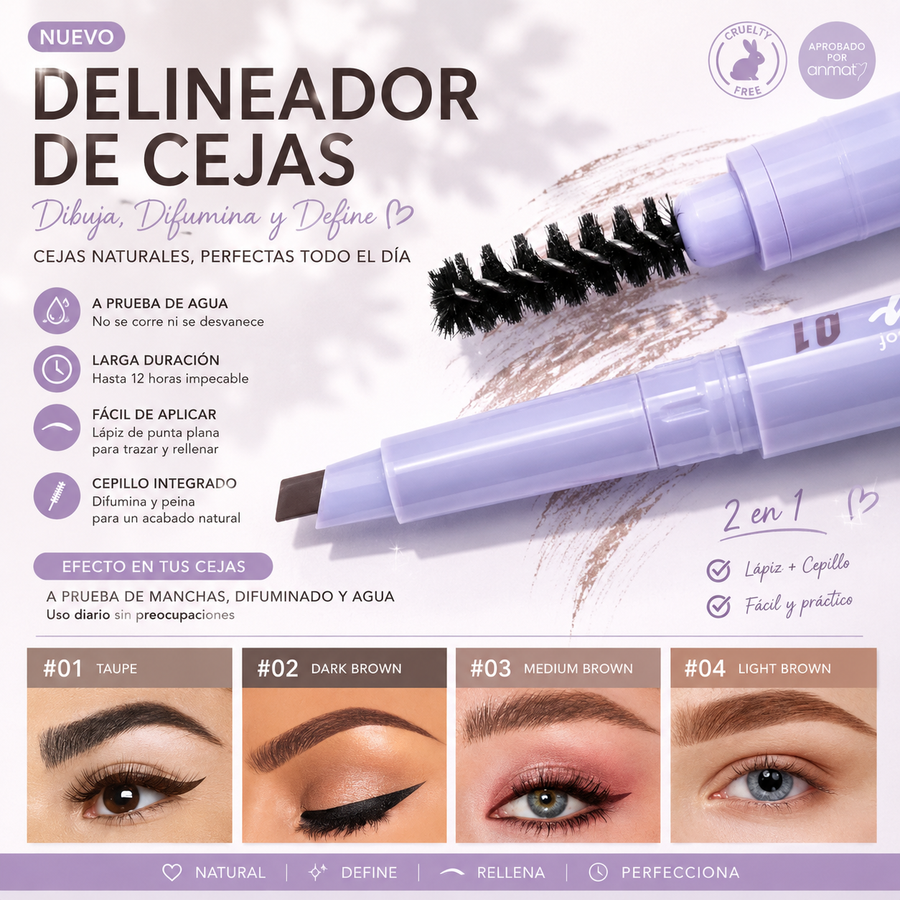 OFERTA DELINEADOR DE CEJA VIOLETA USHAS TP350F
