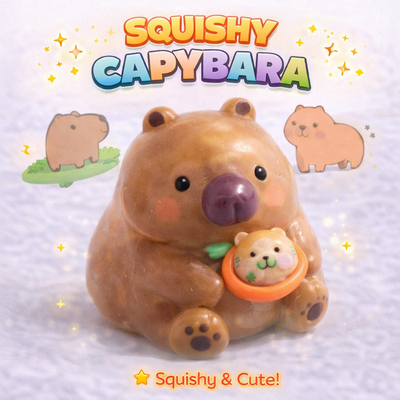 SQUEEZE CAPYBARA GO CON OSITO 2799-02