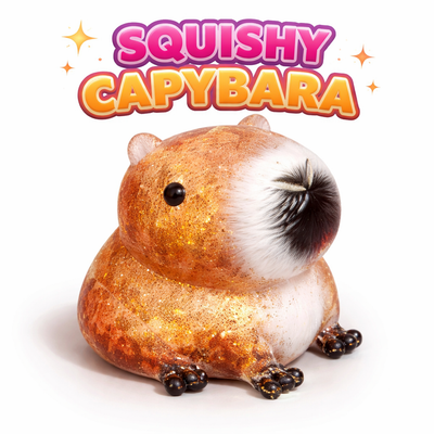 DECOMSSION TOY CAPYBARA 2799-25 SQUEEZE