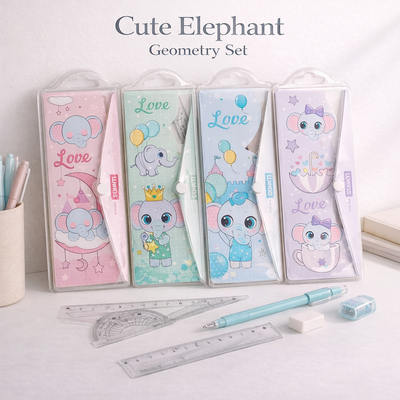 SET DE REGLAS ELEFANTE 4PCS WB-516