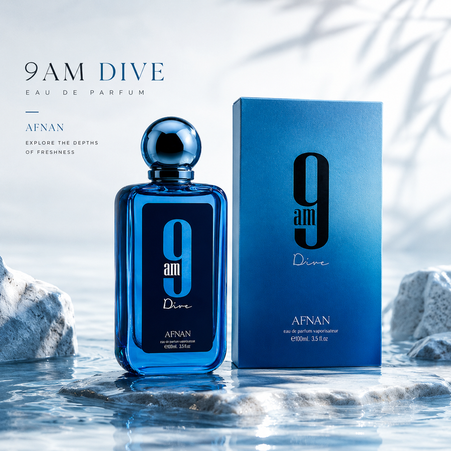 ARABE 9AM AFNAN AZUL 100ML TR2420-1 PERFUME