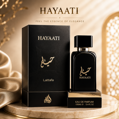 ARABE HAYAATI NEGRO LATTAFA 100ML KC886