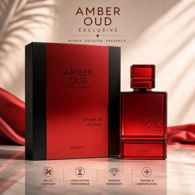 AMBER OUD EXCLUSIF EXTRAIT DE PARFUM SPORT 60ML PERFUME