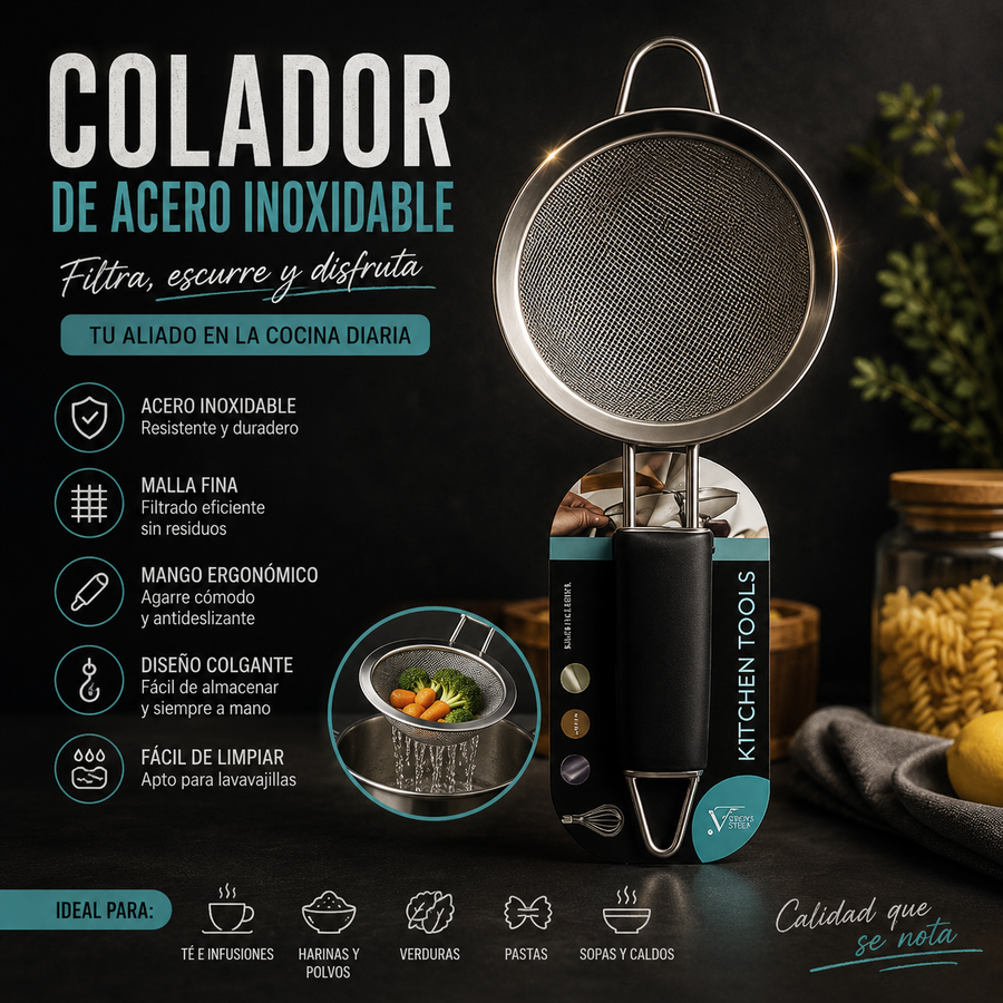 COLADOR 20CM NINGSHENG GK061